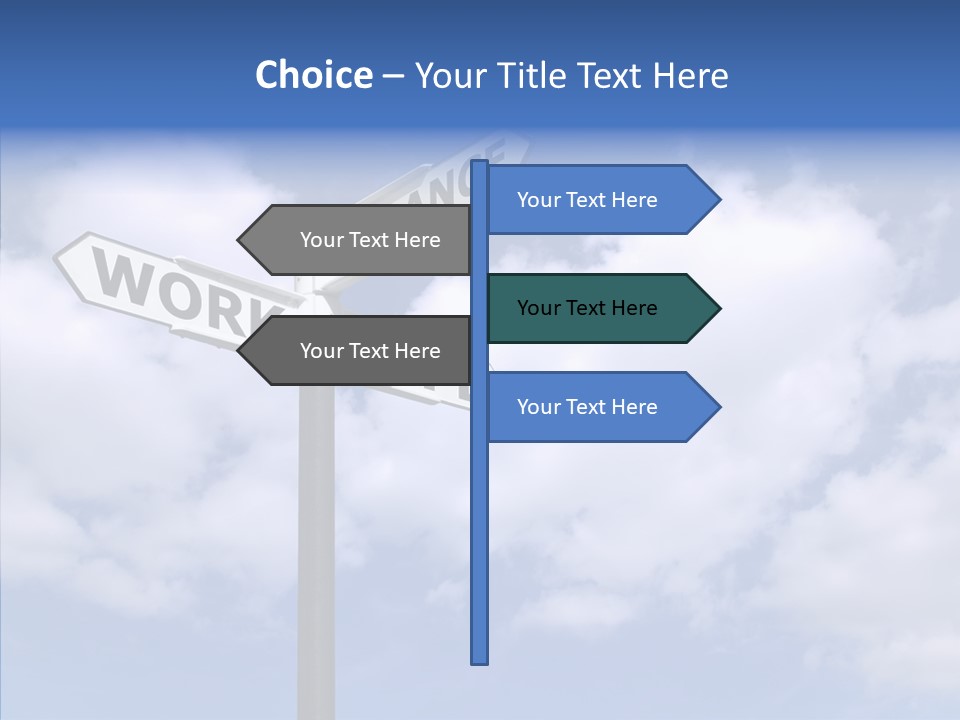 Elderly Young Women PowerPoint Template