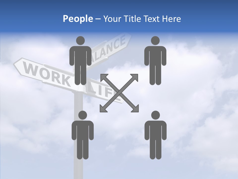 Elderly Young Women PowerPoint Template