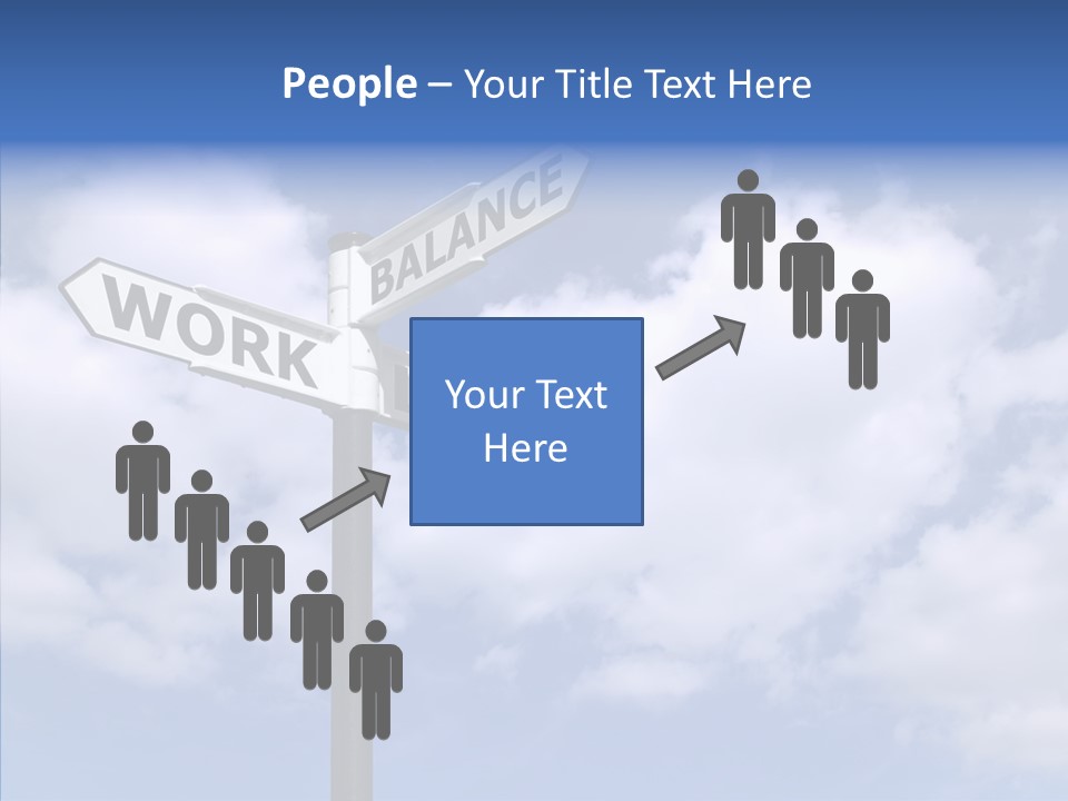 Elderly Young Women PowerPoint Template