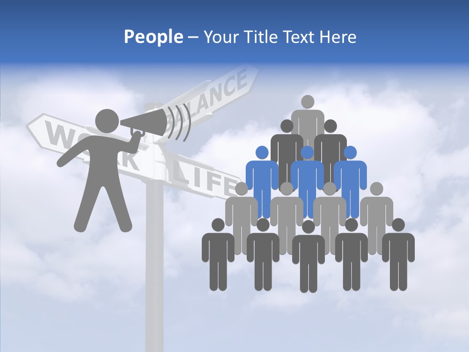 Elderly Young Women PowerPoint Template