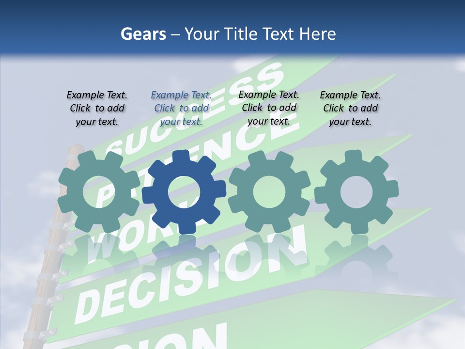 Old White Background Sharing PowerPoint Template