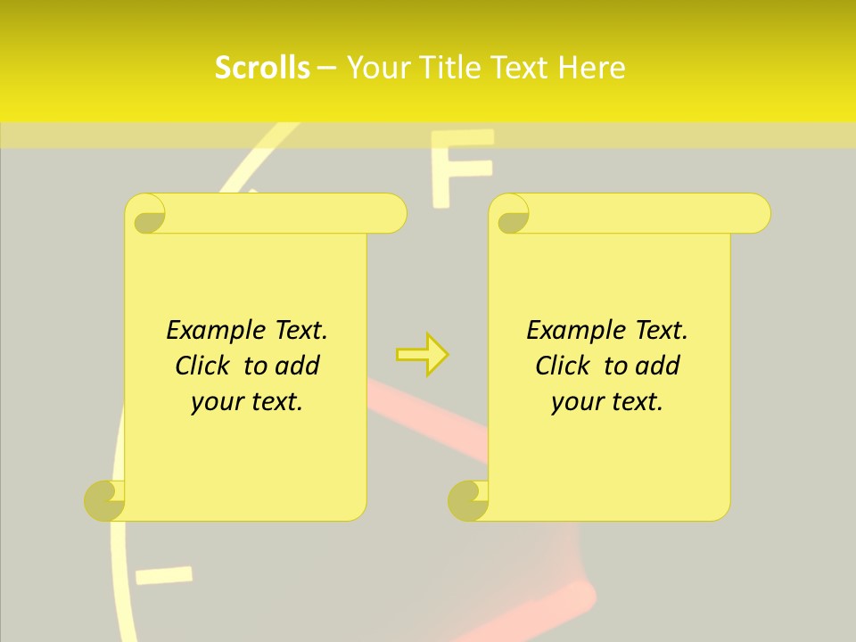 Senior  Caregiver Two PowerPoint Template