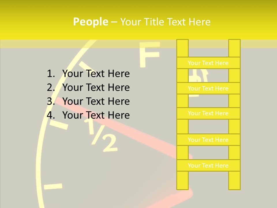 Senior  Caregiver Two PowerPoint Template