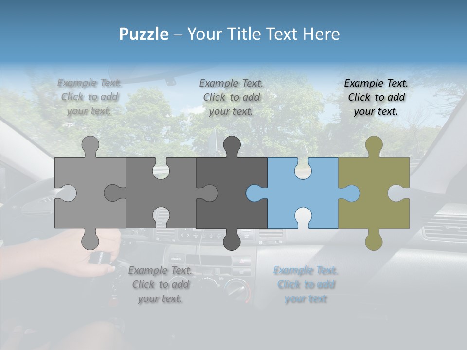 Togetherness White Background Hold PowerPoint Template