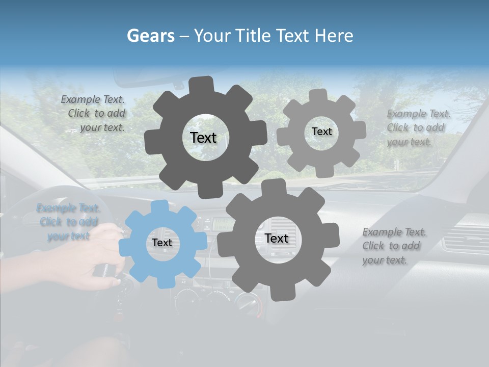 Togetherness White Background Hold PowerPoint Template