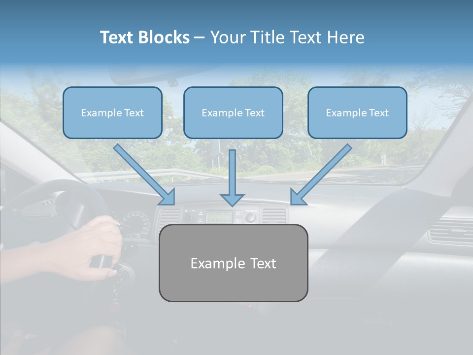 Togetherness White Background Hold PowerPoint Template