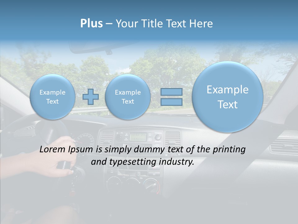 Togetherness White Background Hold PowerPoint Template
