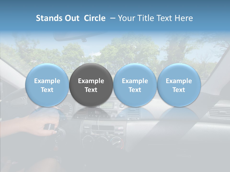 Togetherness White Background Hold PowerPoint Template