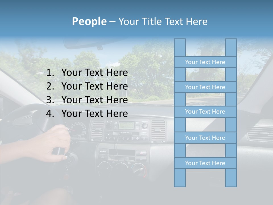 Togetherness White Background Hold PowerPoint Template