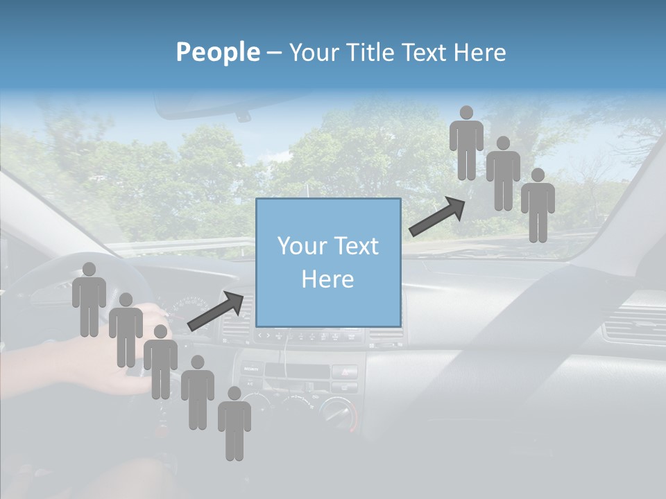 Togetherness White Background Hold PowerPoint Template