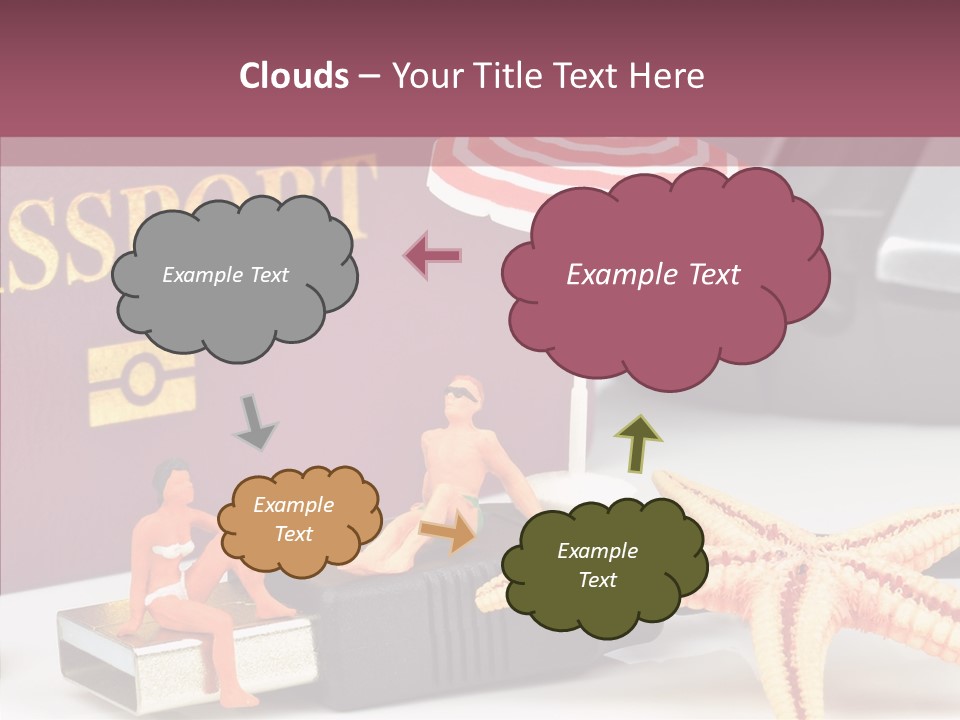Touching Hand Help PowerPoint Template