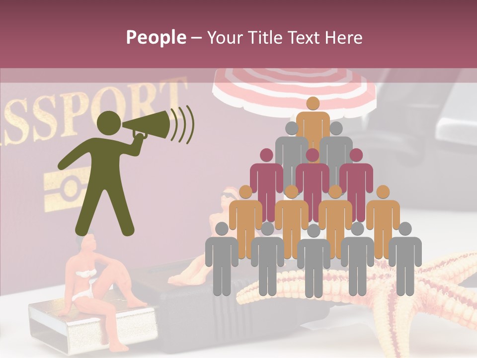 Touching Hand Help PowerPoint Template