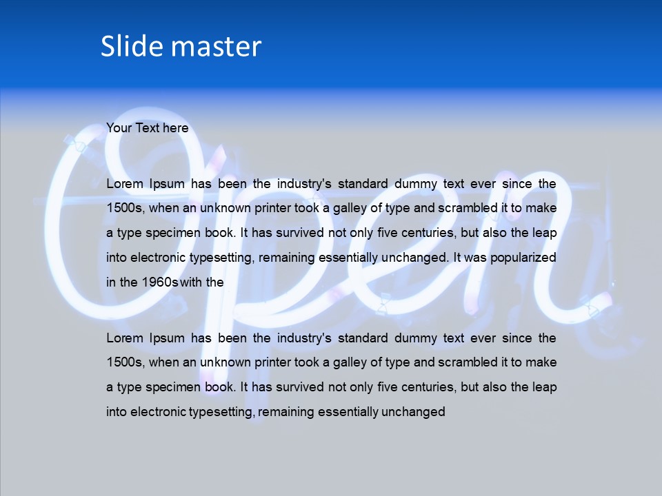 Assistance Hand White Background PowerPoint Template