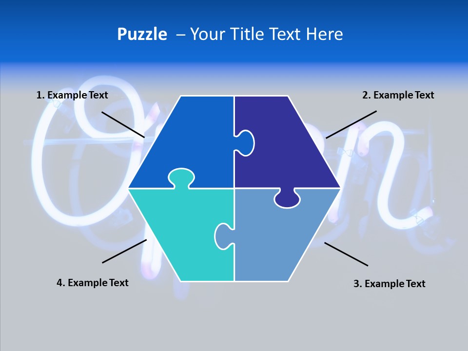 Assistance Hand White Background PowerPoint Template