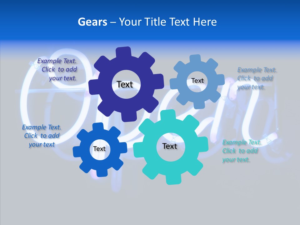 Assistance Hand White Background PowerPoint Template