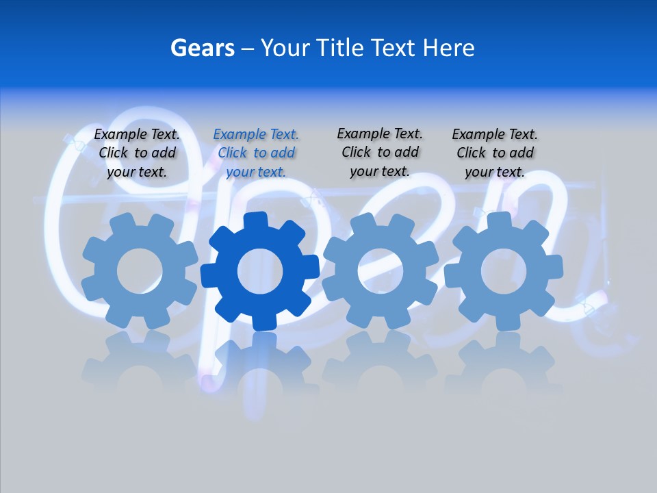 Assistance Hand White Background PowerPoint Template