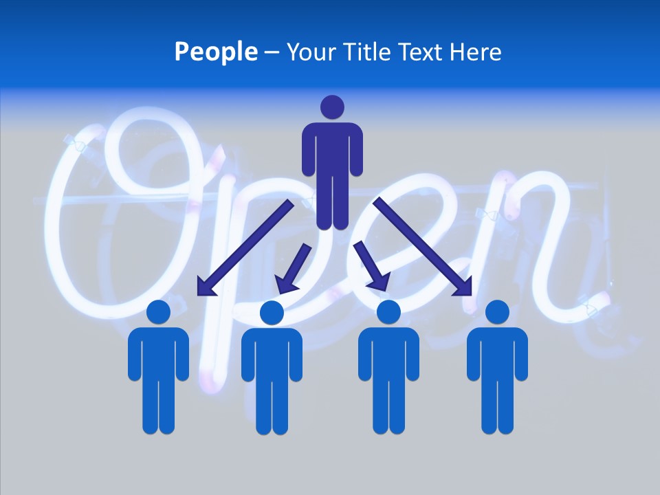 Assistance Hand White Background PowerPoint Template