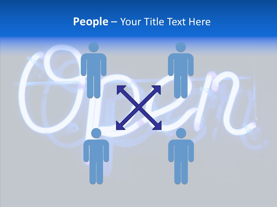 Assistance Hand White Background PowerPoint Template