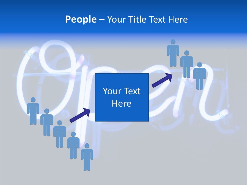 Assistance Hand White Background PowerPoint Template