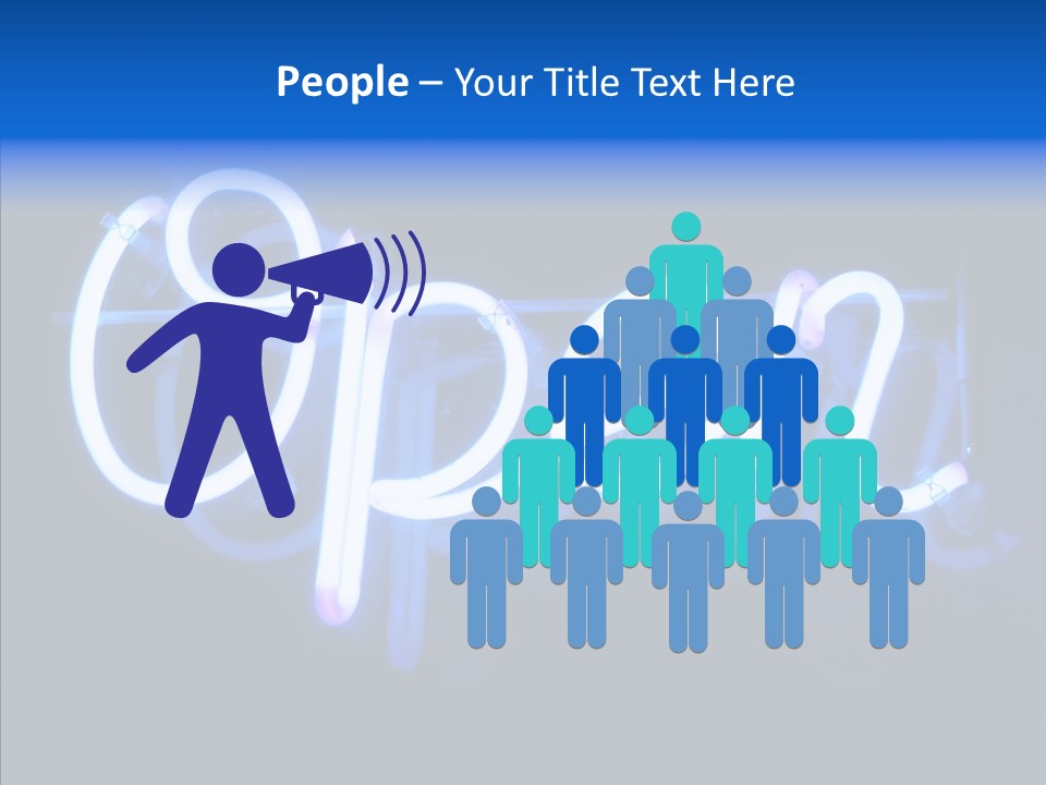 Assistance Hand White Background PowerPoint Template