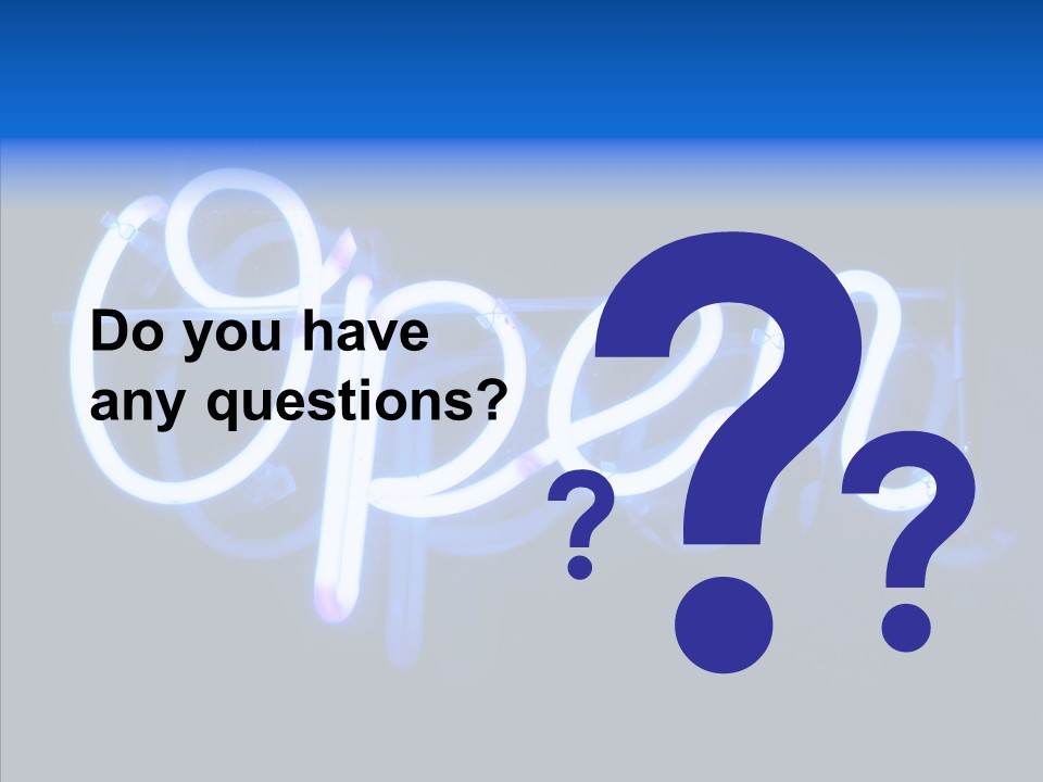 Assistance Hand White Background PowerPoint Template