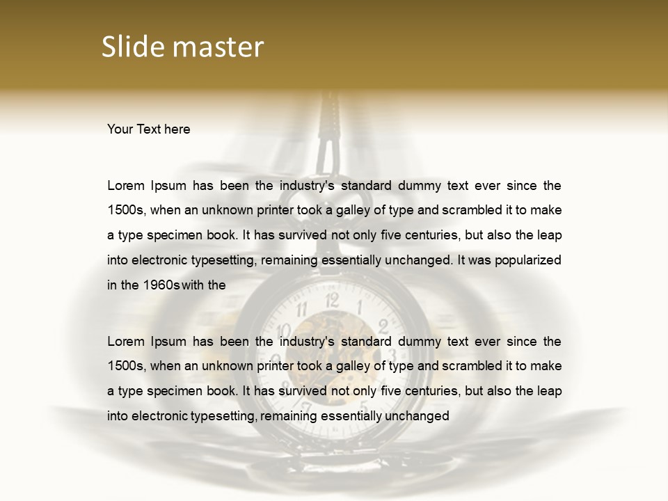 Adult Elder Two PowerPoint Template