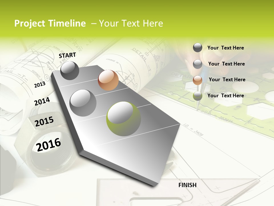 Assistance Elderly Hold PowerPoint Template