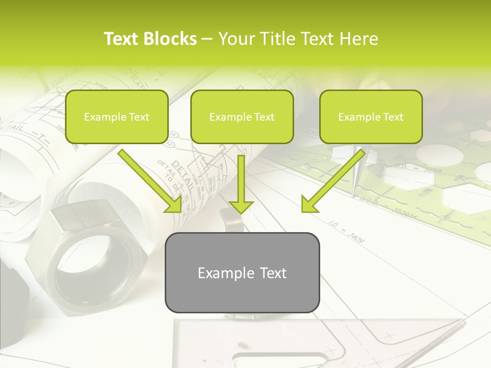 Assistance Elderly Hold PowerPoint Template