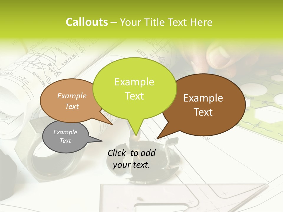 Assistance Elderly Hold PowerPoint Template