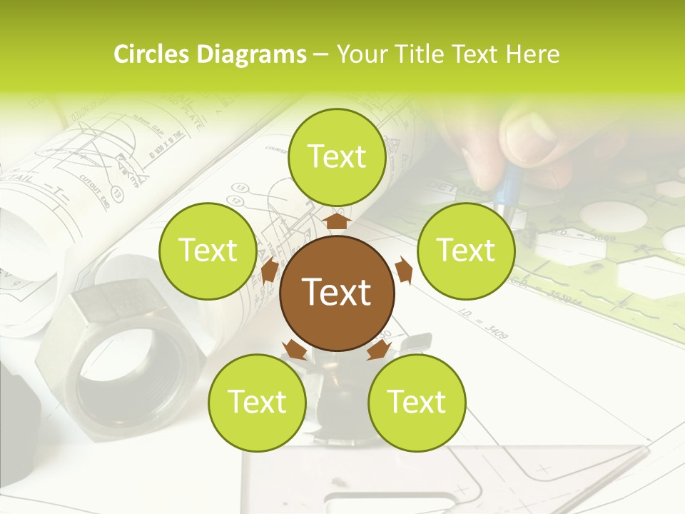 Assistance Elderly Hold PowerPoint Template