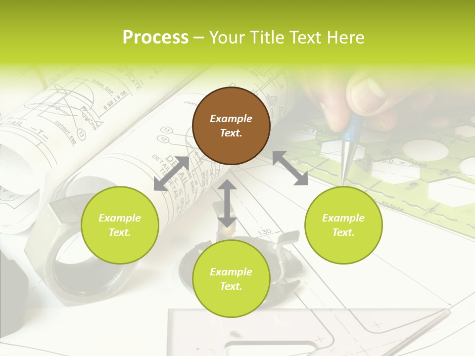 Assistance Elderly Hold PowerPoint Template