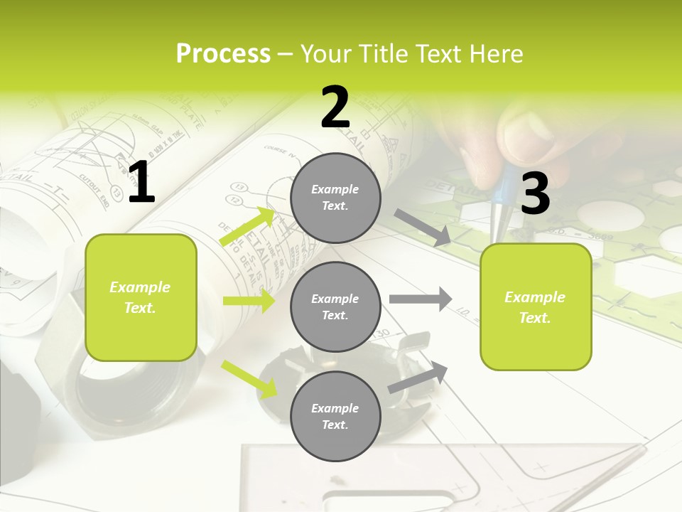Assistance Elderly Hold PowerPoint Template