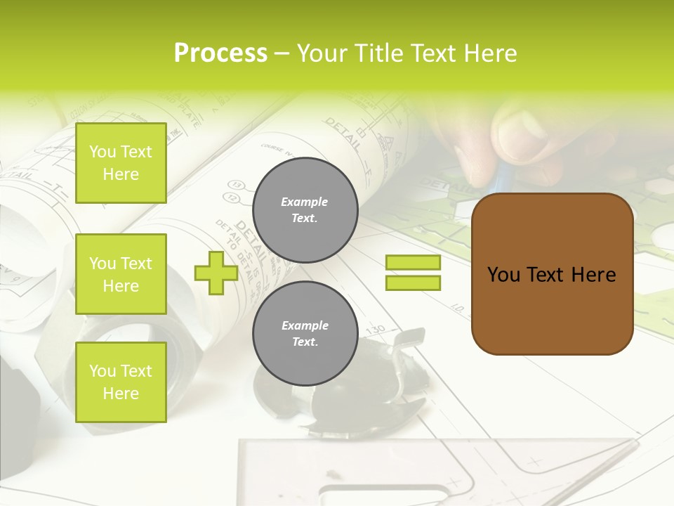 Assistance Elderly Hold PowerPoint Template