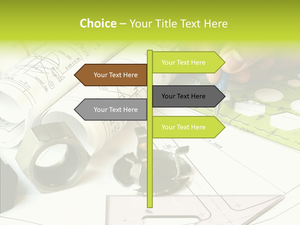 Assistance Elderly Hold PowerPoint Template