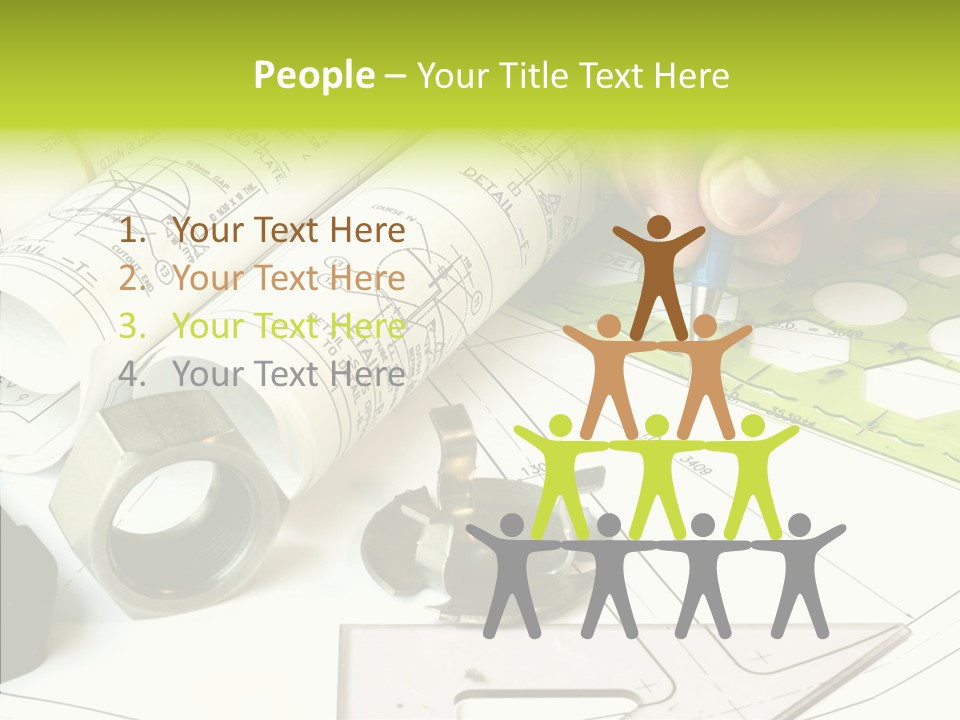 Assistance Elderly Hold PowerPoint Template