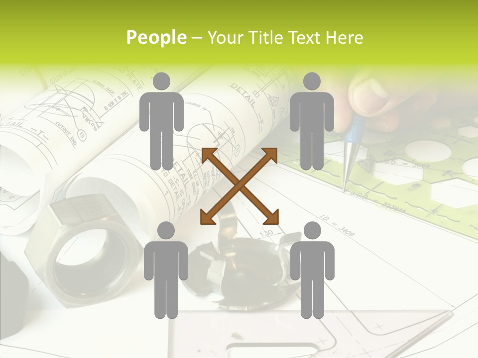 Assistance Elderly Hold PowerPoint Template