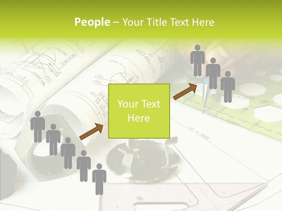 Assistance Elderly Hold PowerPoint Template