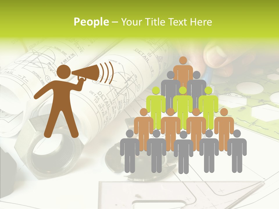 Assistance Elderly Hold PowerPoint Template