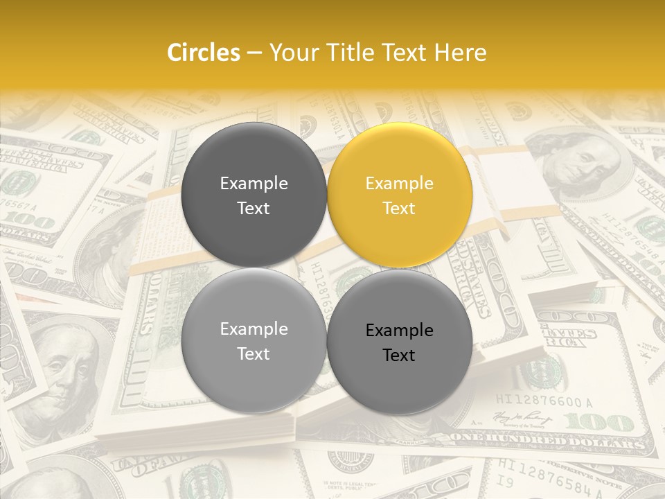 Aging Closeup Hold PowerPoint Template