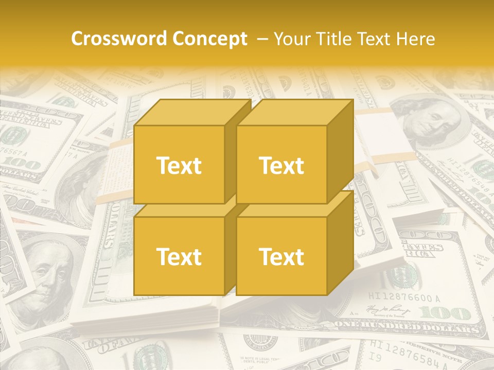 Aging Closeup Hold PowerPoint Template