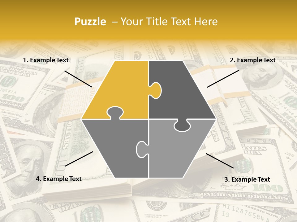 Aging Closeup Hold PowerPoint Template