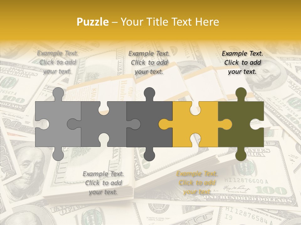 Aging Closeup Hold PowerPoint Template