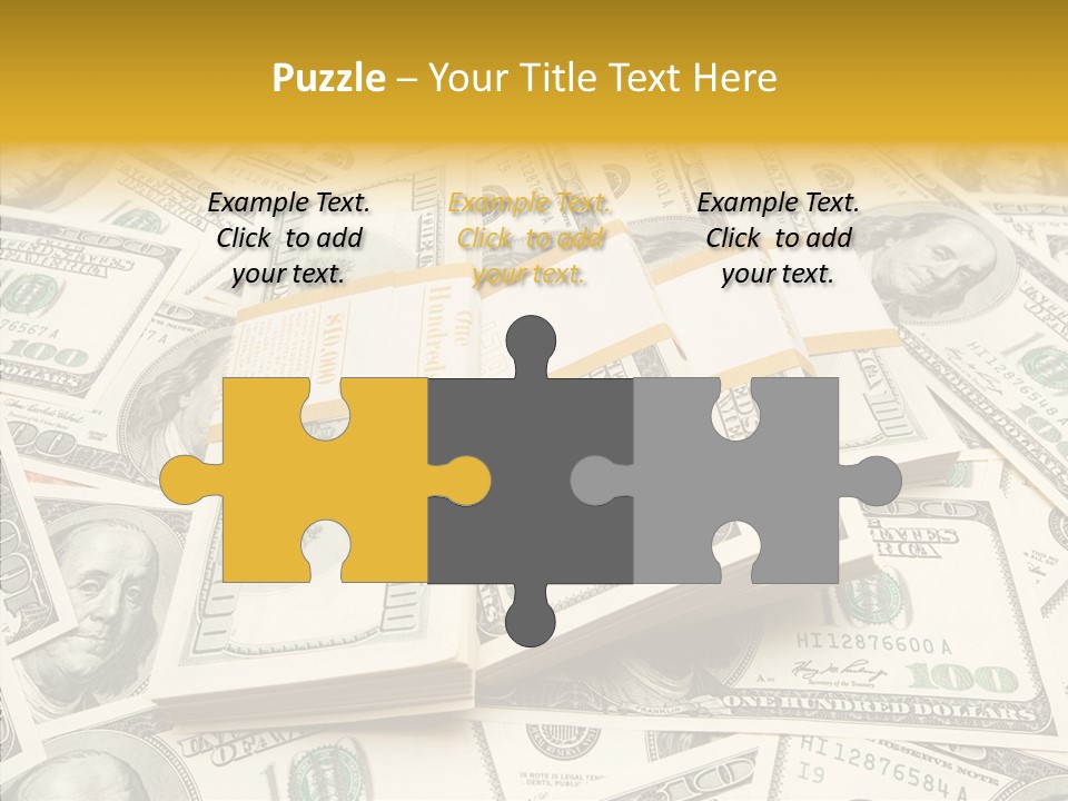 Aging Closeup Hold PowerPoint Template