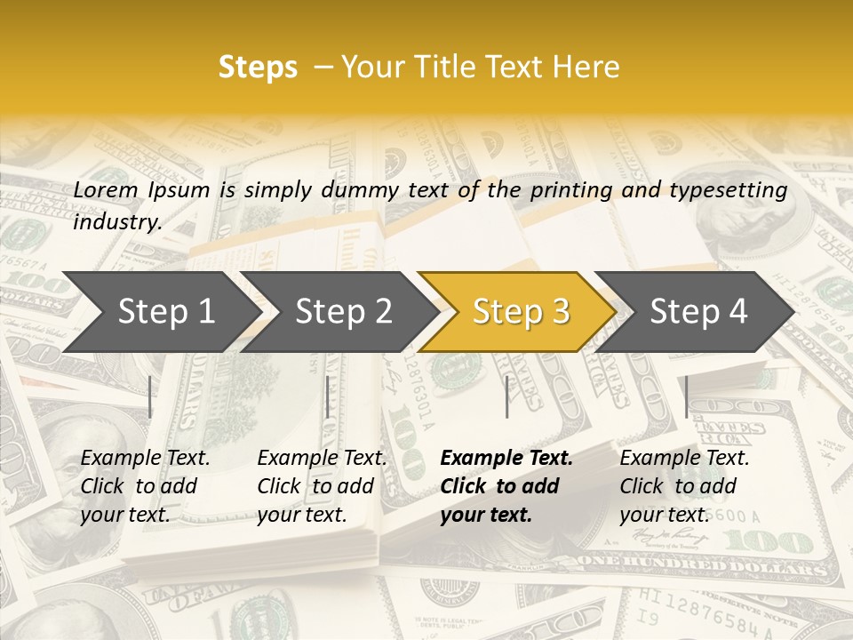Aging Closeup Hold PowerPoint Template