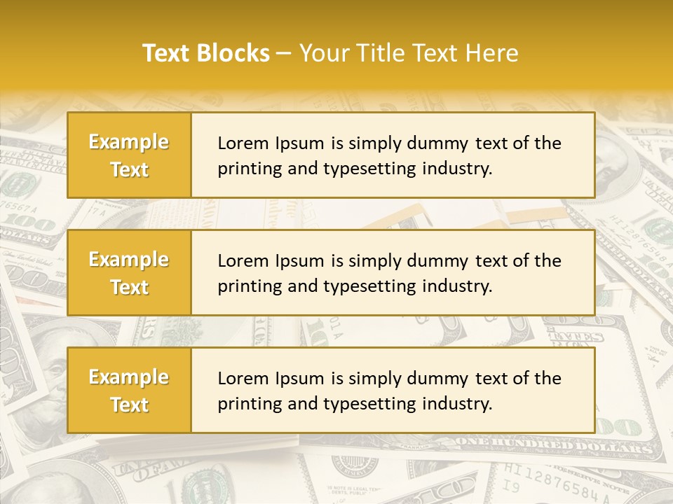 Aging Closeup Hold PowerPoint Template