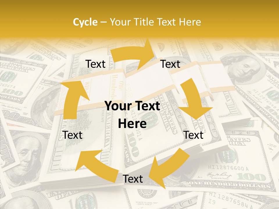 Aging Closeup Hold PowerPoint Template