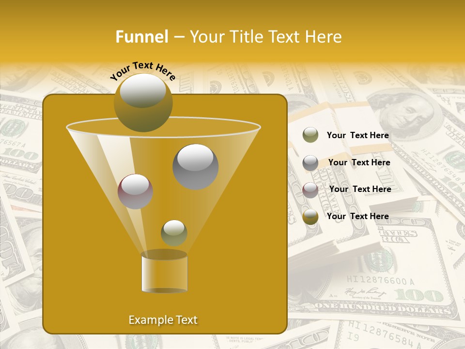 Aging Closeup Hold PowerPoint Template