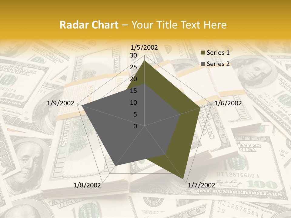 Aging Closeup Hold PowerPoint Template