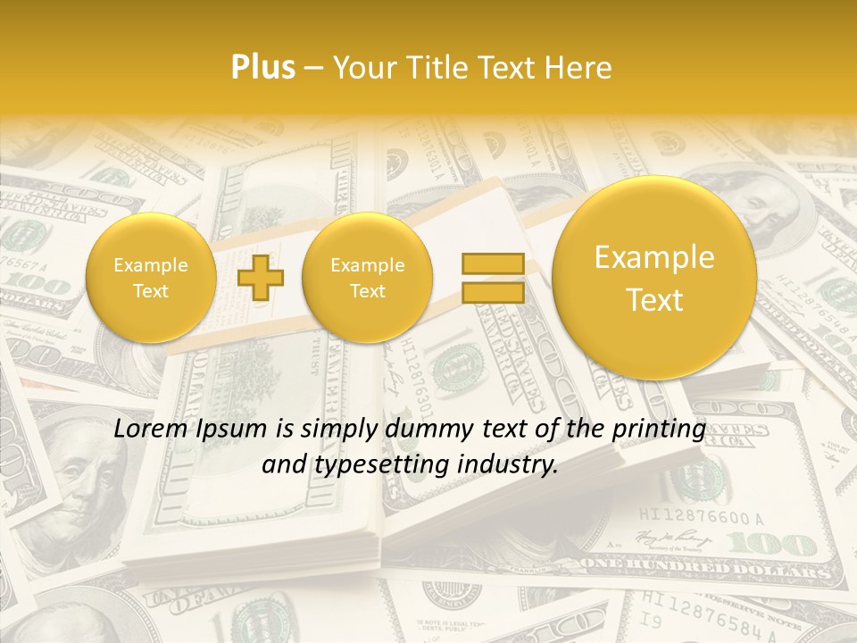 Aging Closeup Hold PowerPoint Template