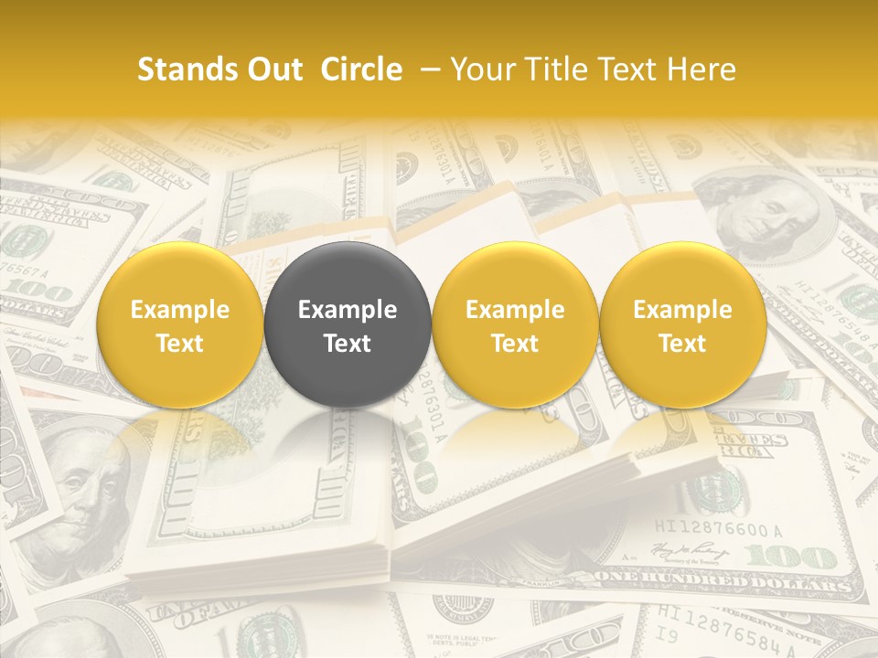 Aging Closeup Hold PowerPoint Template